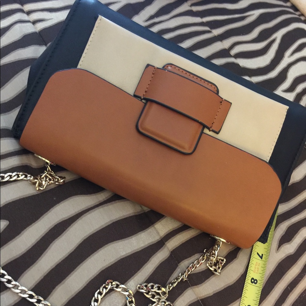 Color Blocked Shoulder/crossbody Bag